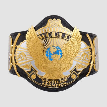 wwe dual plated winged eagle belt