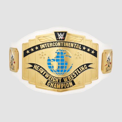 white intercontinental championship belt