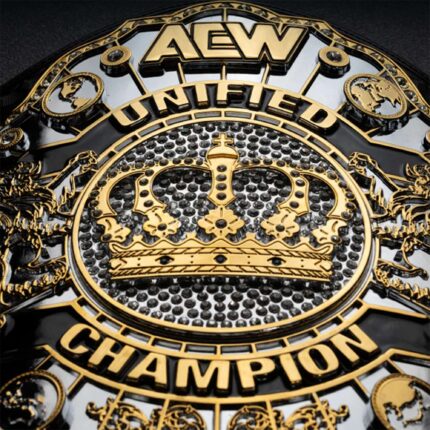 aew unified championship replica center plate zoom in
