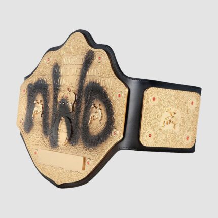 nwo spray paint belt Left Side View