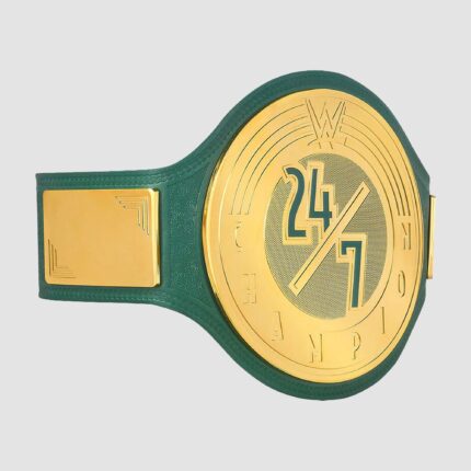 wwe 24 7 championship belt right side view