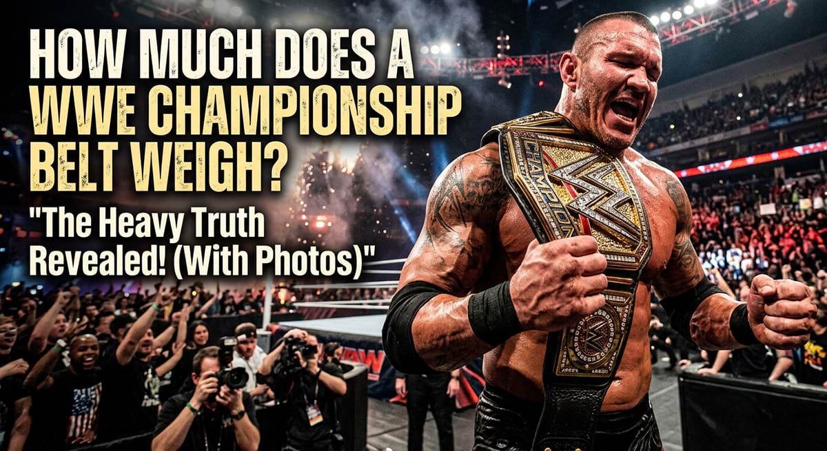 How Much Does a WWE Championship Belt Weigh